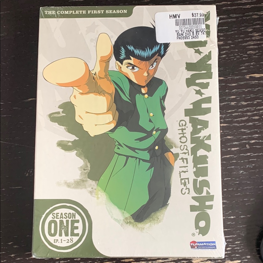Yu Yu Hakusho Ghost Files Season One, 4 Disc Uncut Edition